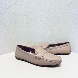 Joie Women’s Nude Genuine Leather Moccasins Flats Size 8.5 NWT